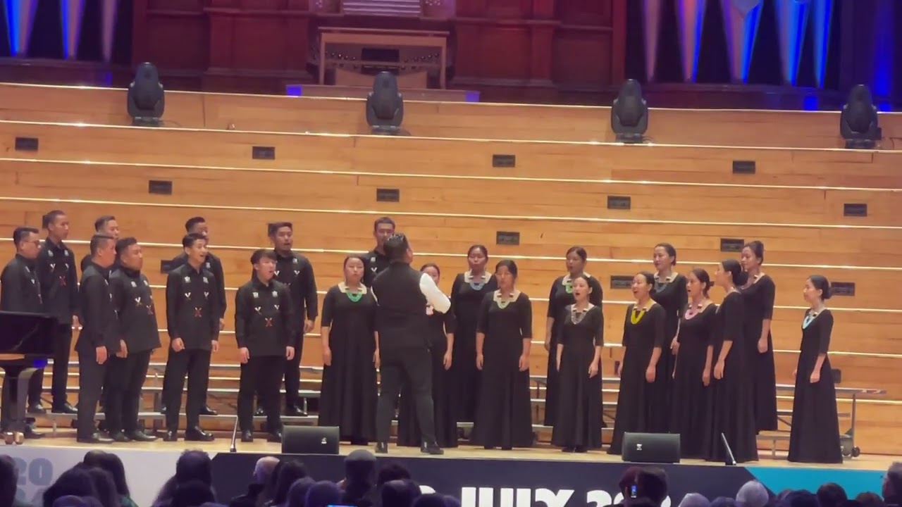SWARA (Tone) -  The Nagaland Madrigal Singers at the 13th World Choir Games , Auckland NZ