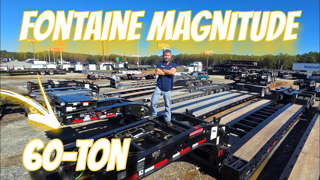 Hughes Brothers Const. Vs Fontaine Magnitude 60-ton Lowboy