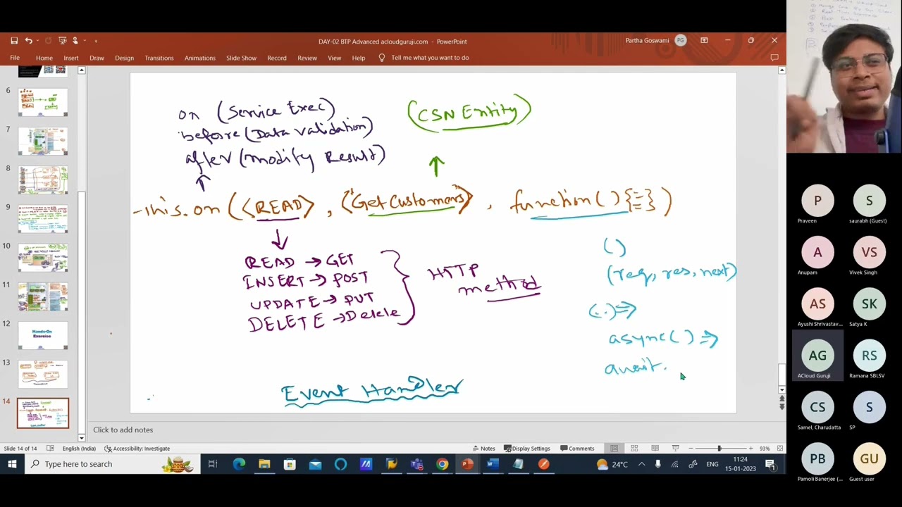 How to Debug your first SAP BTP CAPM program/Project in BAS