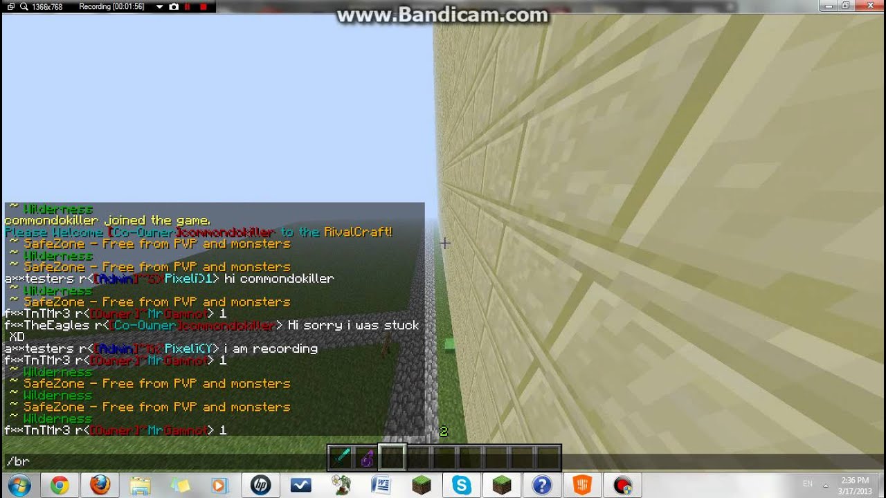 Minecraft: Rival Craft Server Server Release Part 1 of ??????