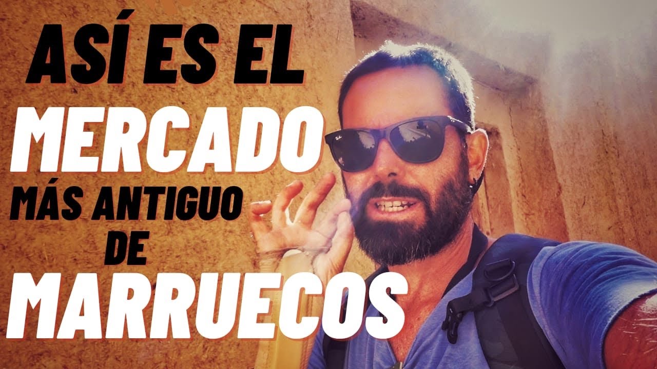 Así es el MERCADO MÁS ANTIGUO 👀de MARRUECOS (Rissani)