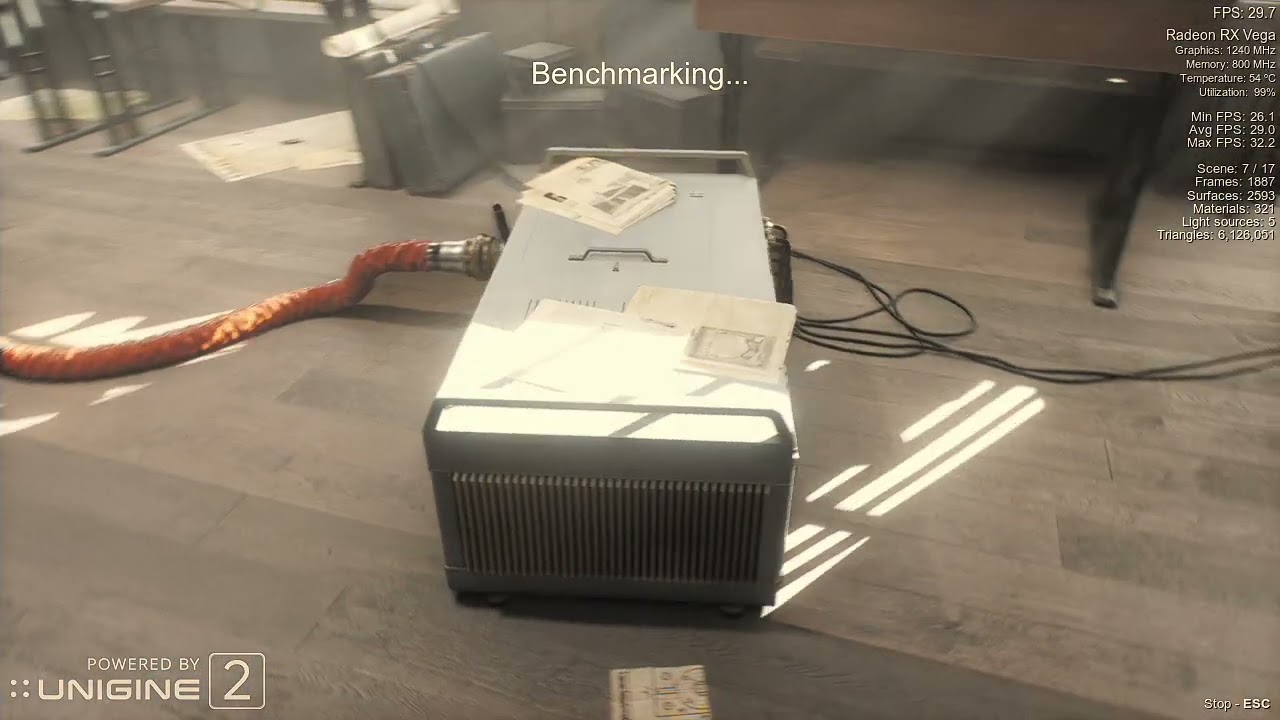 SUPERPOSITION BENCHMARK 1080p Extreme DirectX