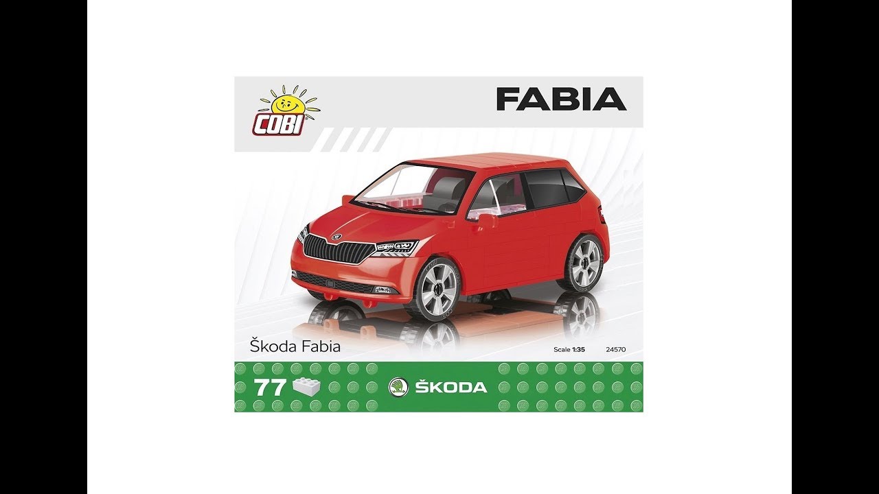 [COBI ] Skoda Fabia - Speedbuild (Skoda Series No. 24570)
