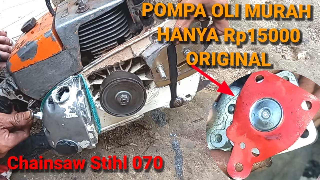 POMPA OLI MURAH HANYA Rp15000 ORIGINAL#stihl070