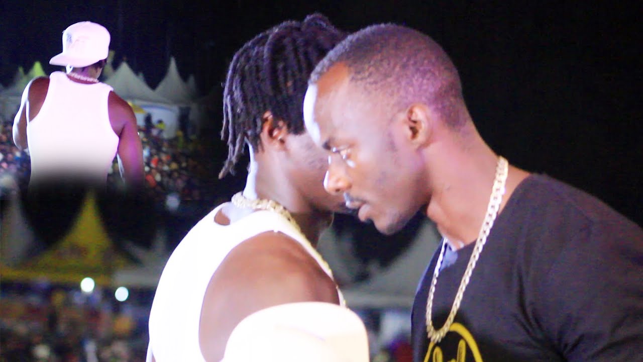 Meet Alien Skin's Strong Bodyguards Who Lifted Mc Kats from Stage! Uganda Zabu