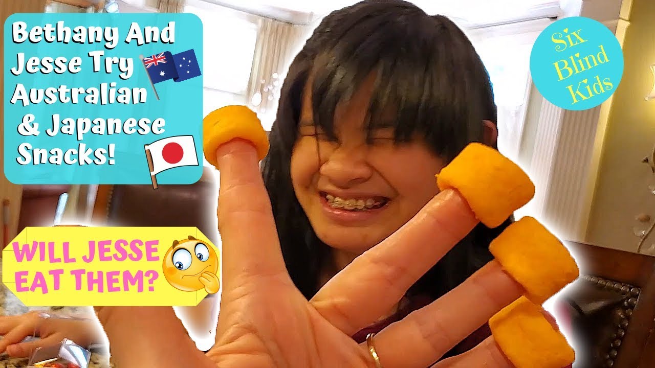 Bethany And Jesse Try International Snacks From Australia And Japan!