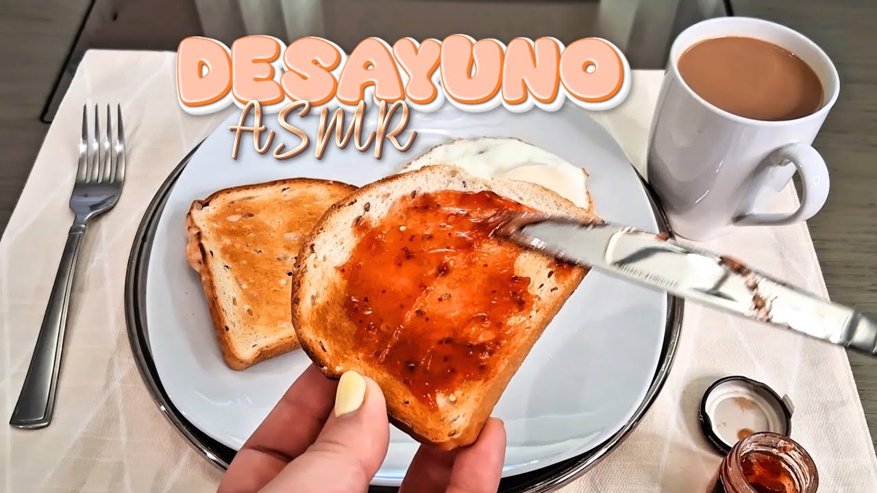 Te Preparo Un Desayuno Clásico 🍳🍞| ASMR Cafeteria en Español ☕️