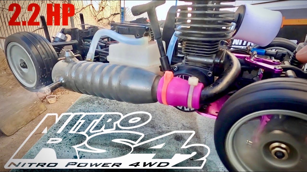 HPI Nitro RS4 Restoration - New Modern T3.0 Engine Install - Make ALL Vintage Nitros GREAT AGAIN