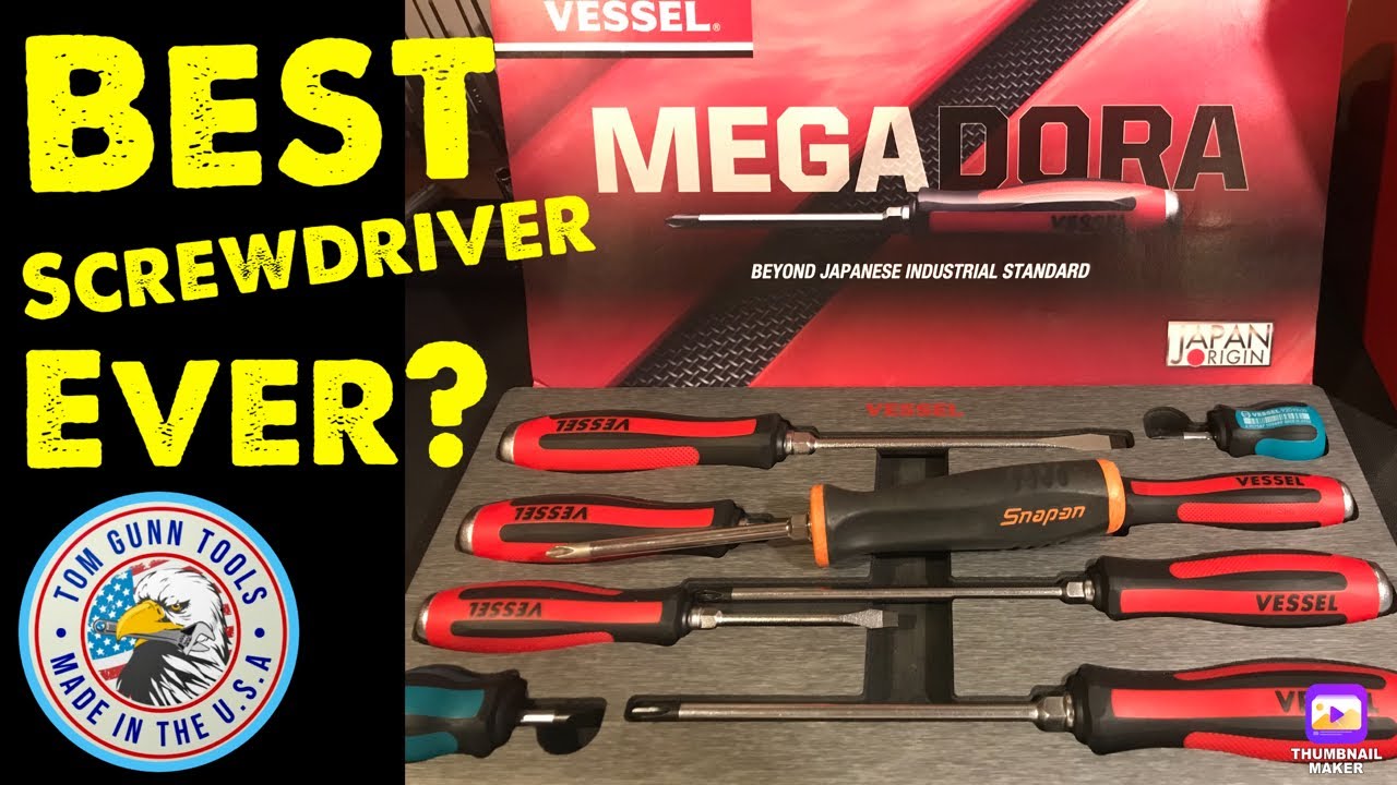 Vessel Megadora Screwdriver Set- Comparison and Review
