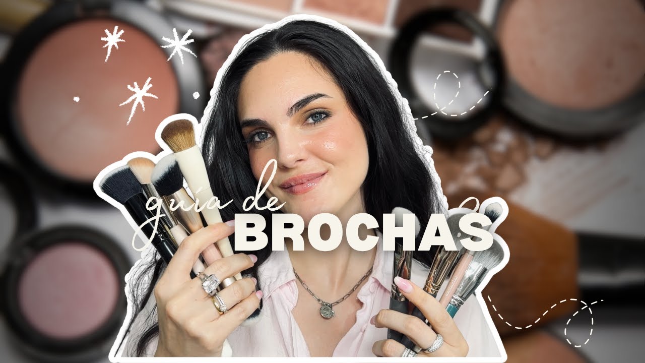 La guía DEFINITIVA de BROCHAS que necesitas | Cómo elegir correctamente y cuáles recomiendo como MUA