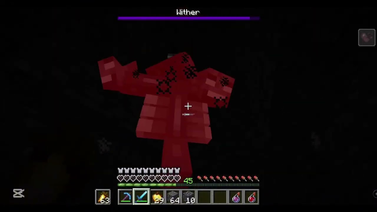 J'ai battu le WITHER sur Minecraft et il m'est arrivé quelque chose d'INATTENDU😱😳