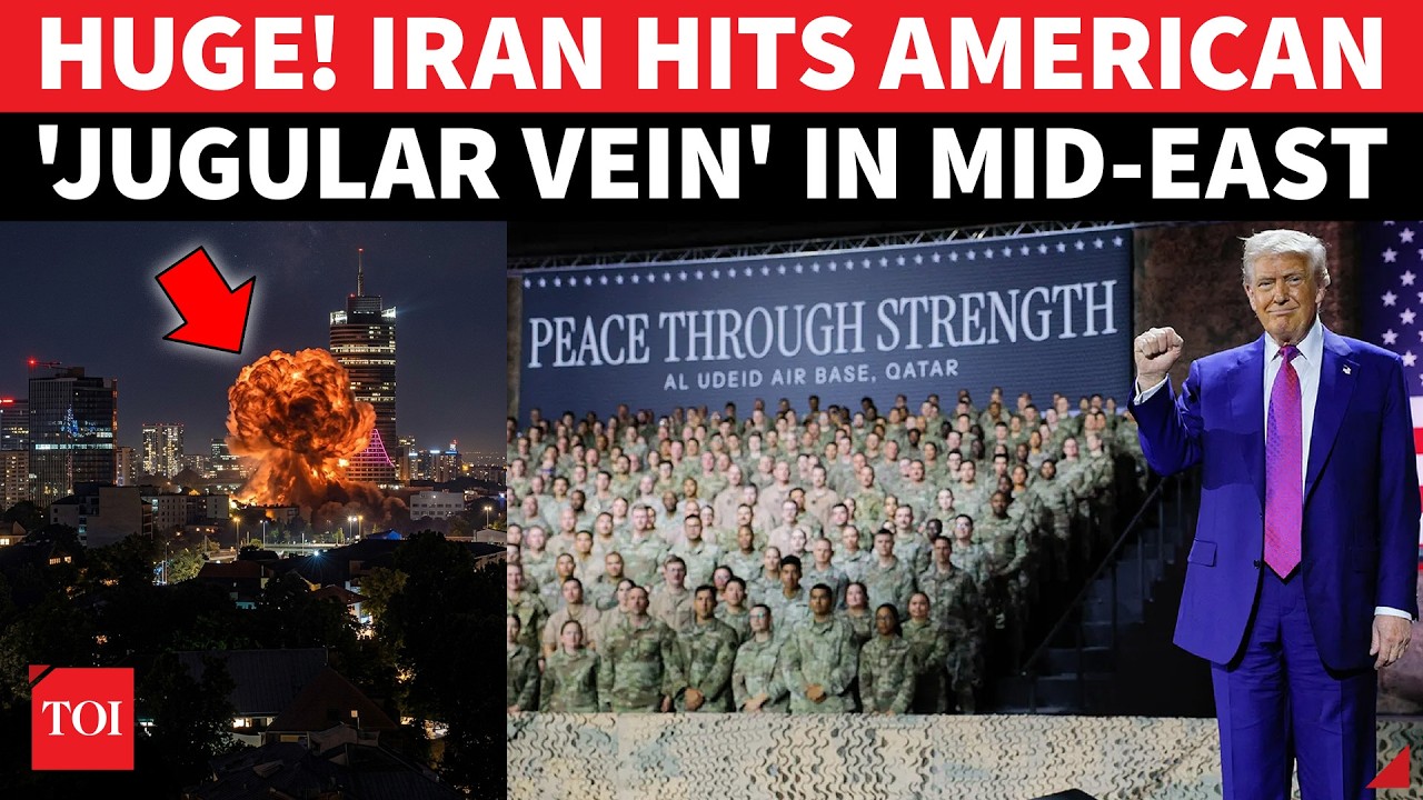 Iranian Ballistic Fury Hits CENTCOM HQ; Huge Patriot Failure As IRGC Strikes US Base In Qatar