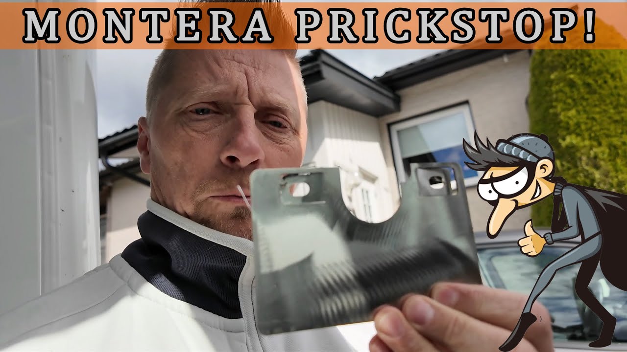 Montera Prickstop på Husbilen!