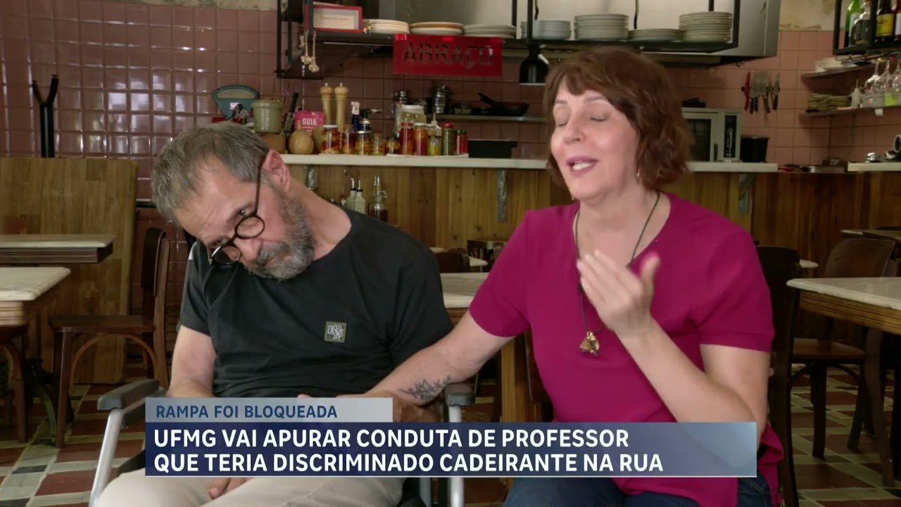 Professor da UFMG é denunciado por discriminação contra cadeirante em Belo Horizonte
