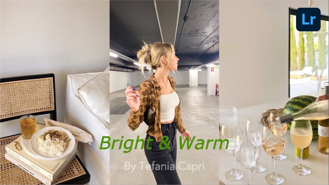 Bright & Warm Preset | Edit Photo Lightroom 