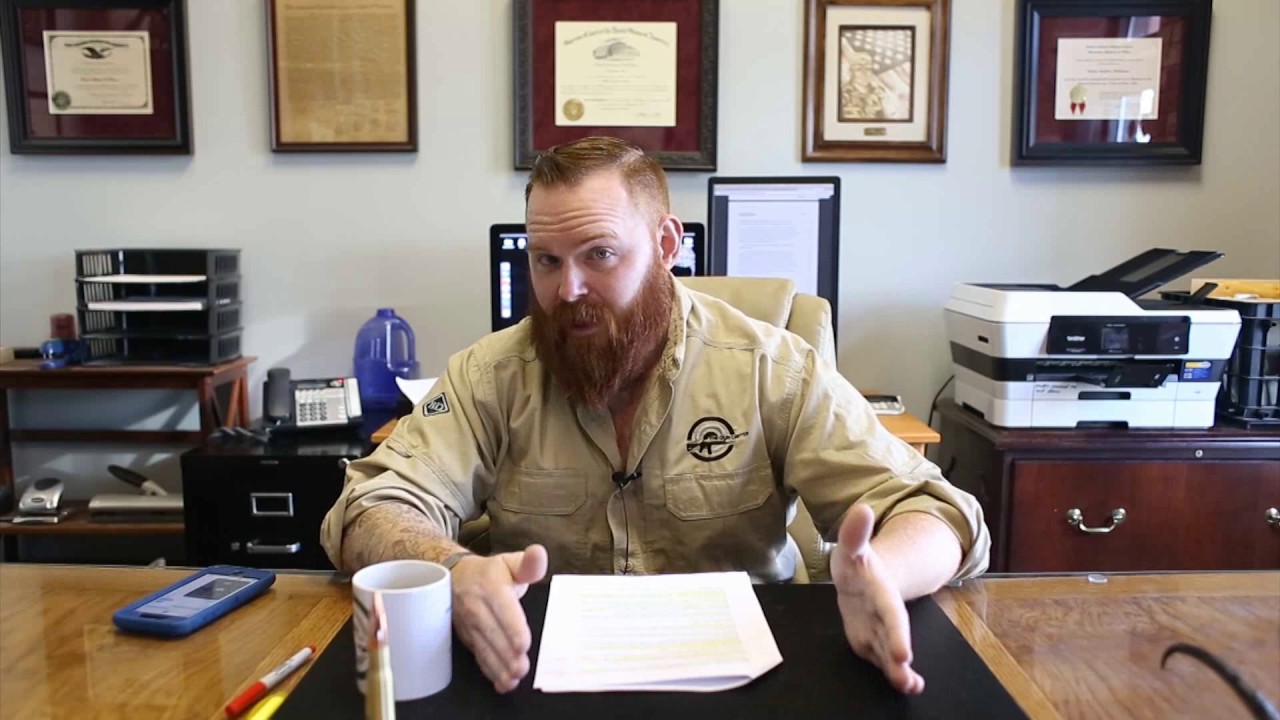 In regards to open carry, how should I carry a rifle?