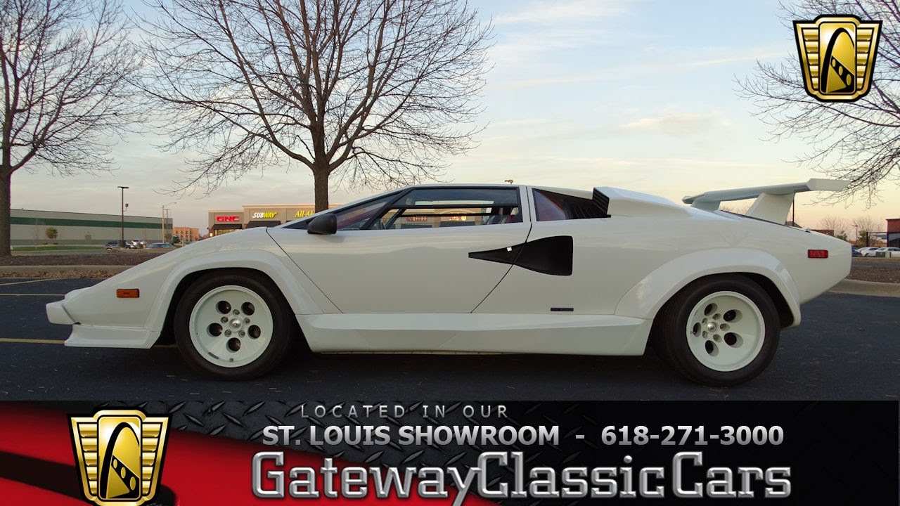 #7123 1988 Lamborghini Countach - Gateway Classic Cars of St. Louis
