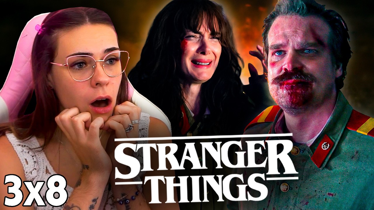 el SACRIFICIO de HOPPER 😭😭 STRANGER THINGS 3X8 REACCION