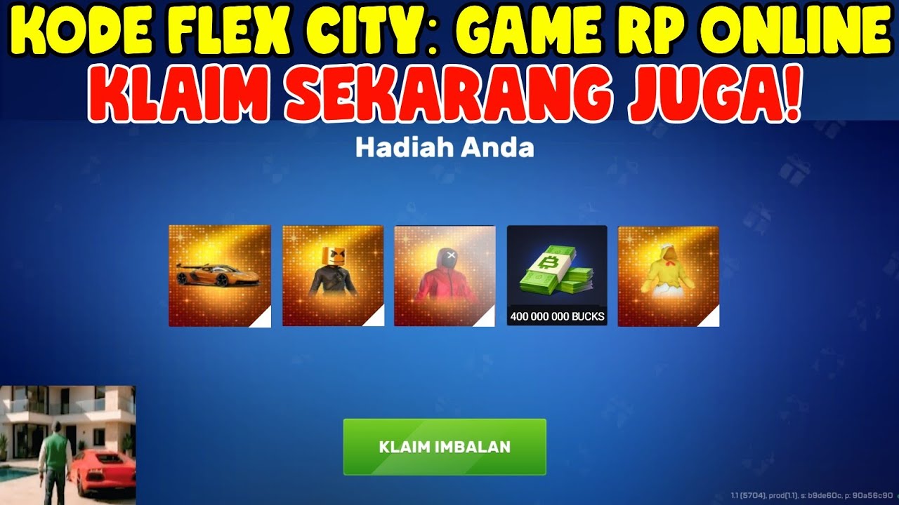 KODE REDEEM FLEX CITY GAME RP ONLINE TERBARU JULI 2025 - NEW REDEEM CODE FLEX CITY 2025