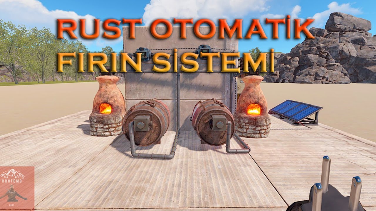 Rust – Endüstriyel Sistem ile Otomatik Fırını Sistemi ! 🔥⛏️