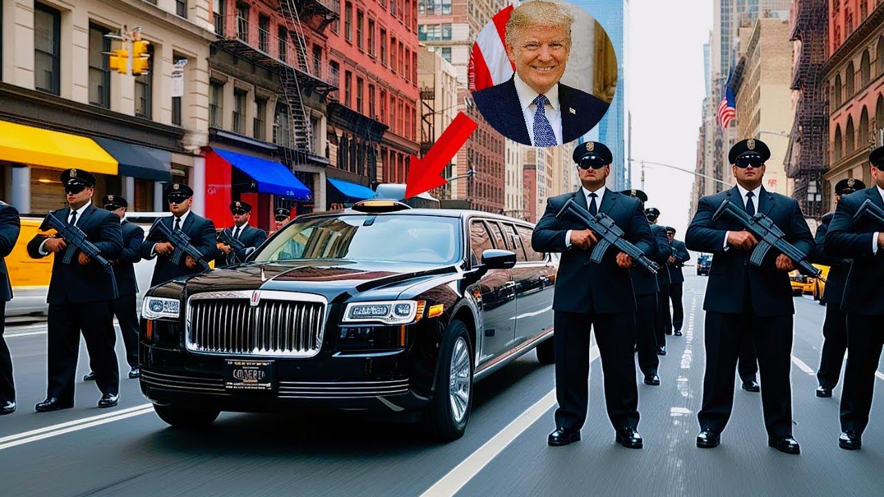 DONALD TRUMP AND FAMILY: THE MOST HEAVILY GUARDED PRESIDENT IN THE WORLD