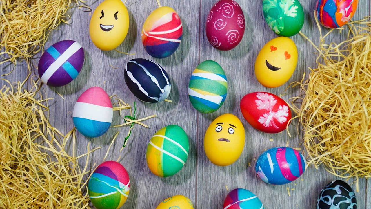 Coloring Easter Eggs | 7 Ways to Dye Easter Eggs