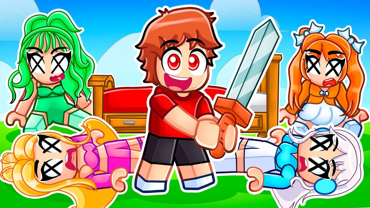 Techy Plays Roblox BED WARS With MY CRAZY FAN GIRLS...
