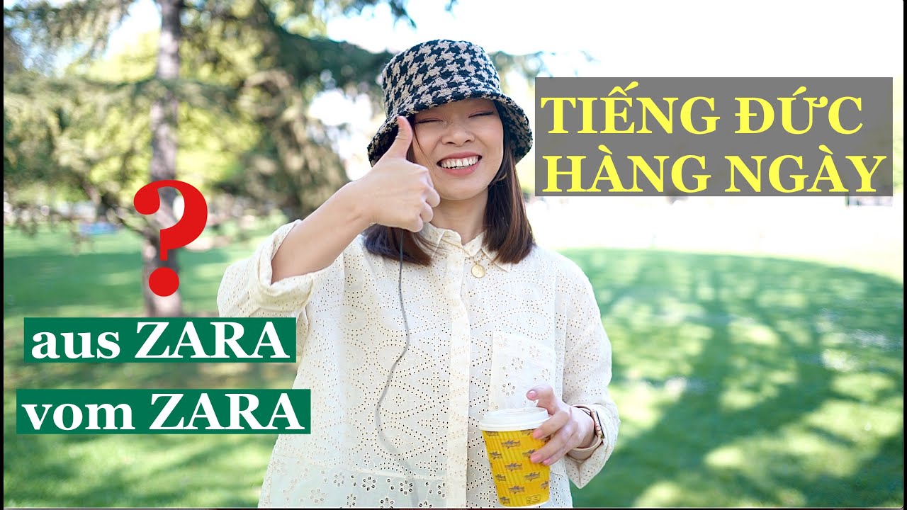 VLOG 1 || TIẾNG ĐỨC HÀNG NGÀY || NHỮNG CÂU GIÚP BẠN TỰ TIN GIAO TIẾP HƠN HẲN || NANU NANA DU HỌC ĐỨC