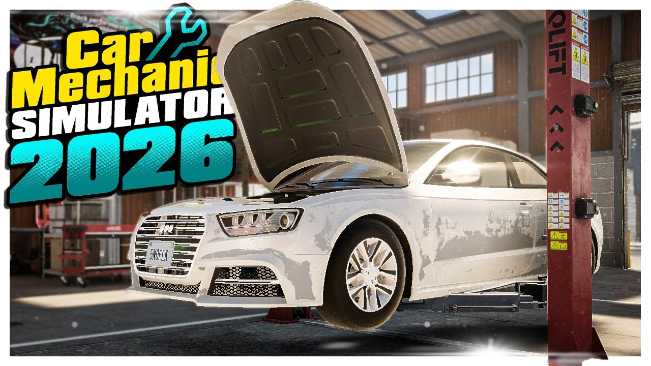 Оно здесь! Новый гараж, новые машины, новые локации! | Демоверсия Car Mechanic Simulator 2026