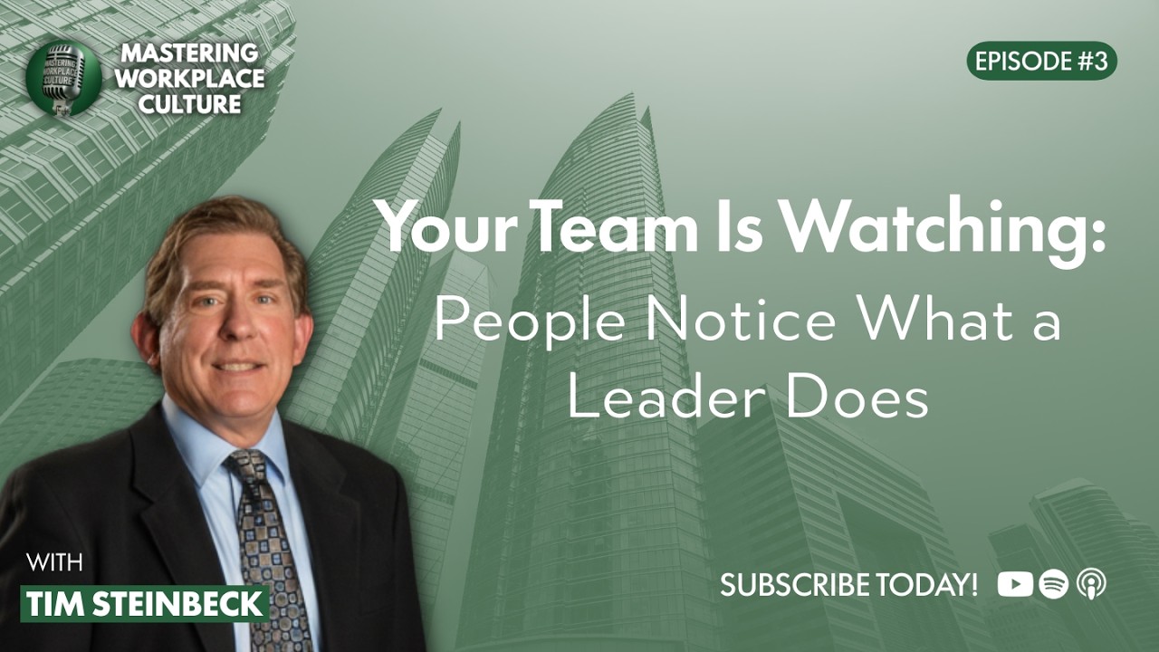 Culture Can’t Be Delegated: The CEO Must Serve as Chief Role Model for Culture Change to Work