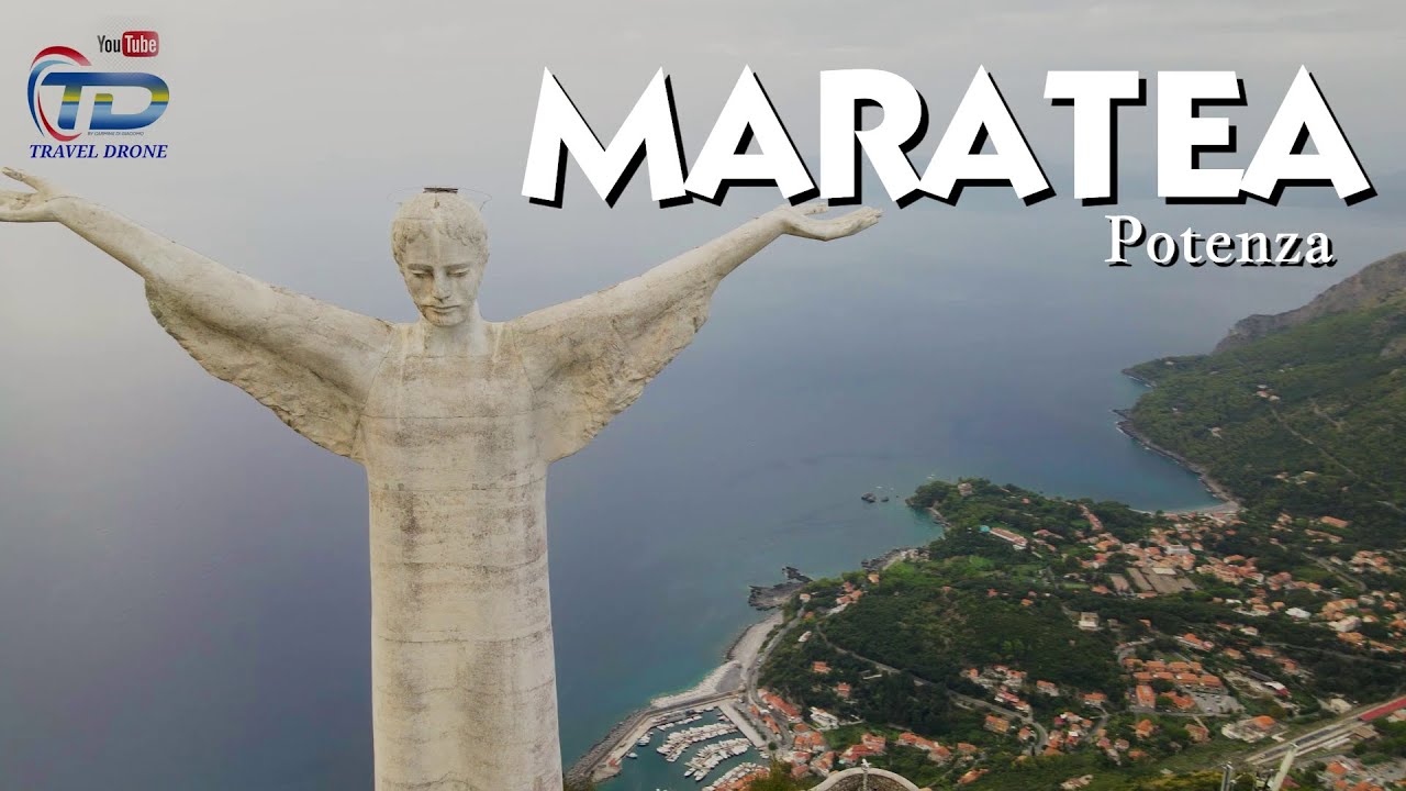 MARATEA-La perla del tirreno-PZ-skywalk-cristo redentore-acquafredda-spiaggia nera-aerialimages-DJI