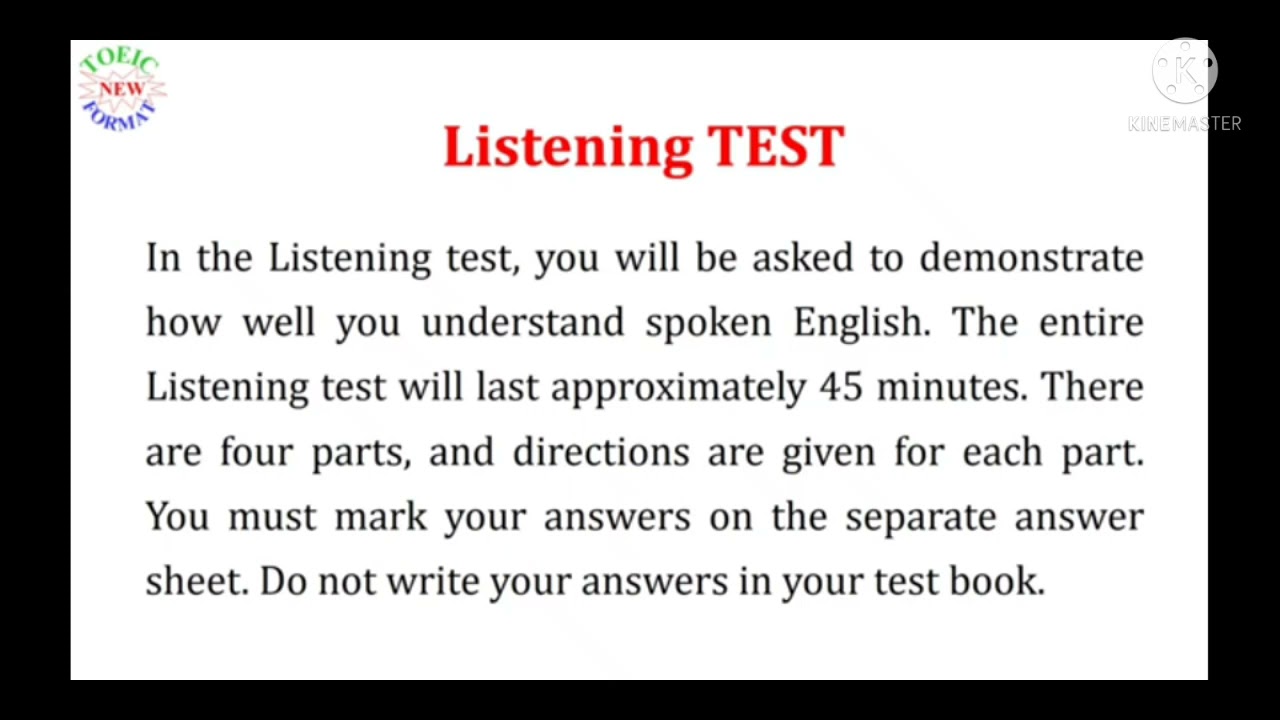 TOEIC Sample Test 2021 - Listening Part 1