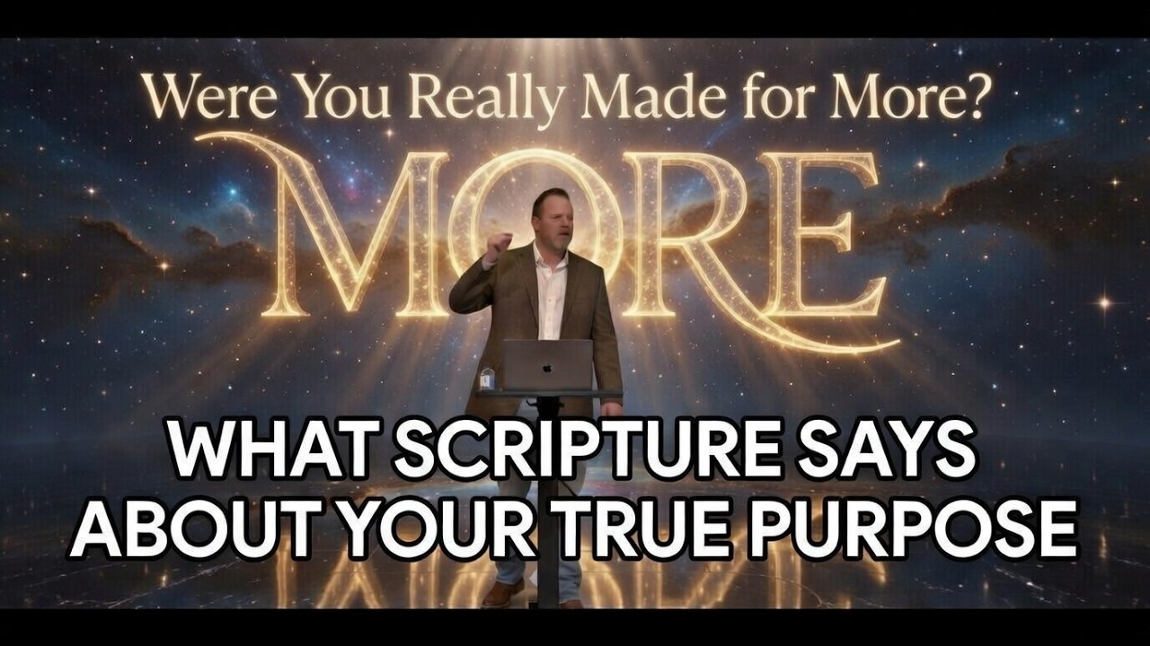 Were You Really Made for More? What Scripture ACTUALLY Says About Your True Purpose