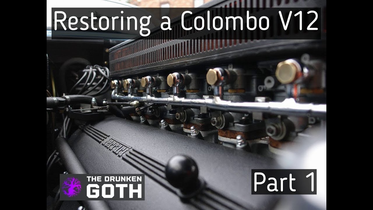 Restoring A Ferrari Colombo V12 Engine: Part 1, Stripdown