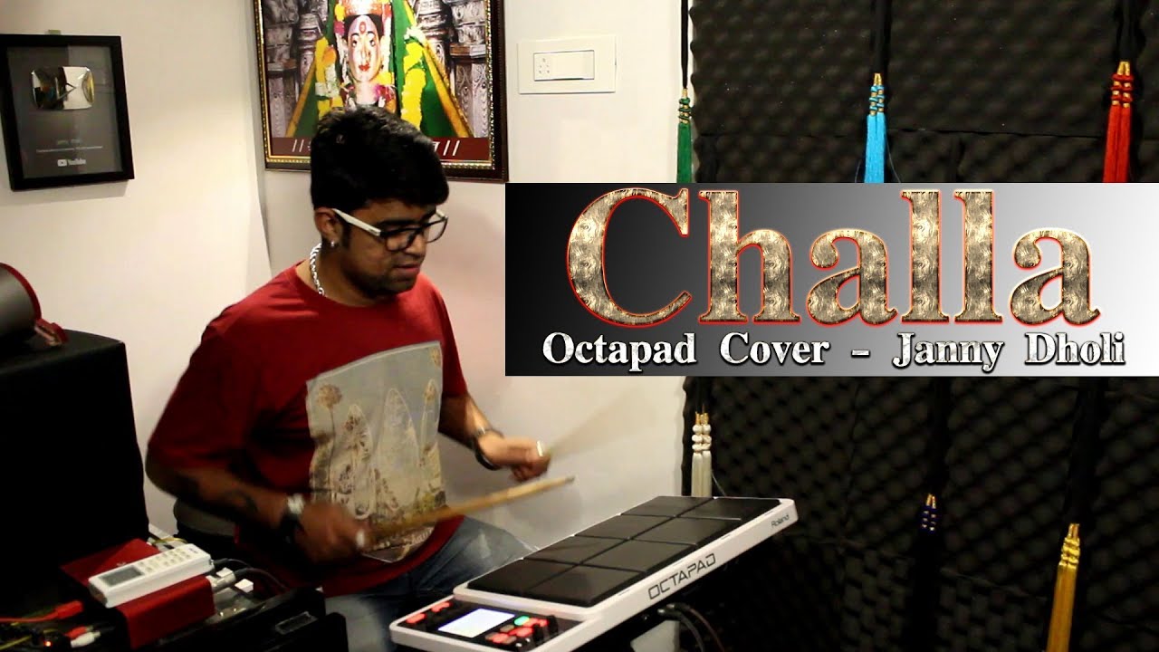 CHALLA - Punjabi Patch - Octapad Cover - Janny Dholi