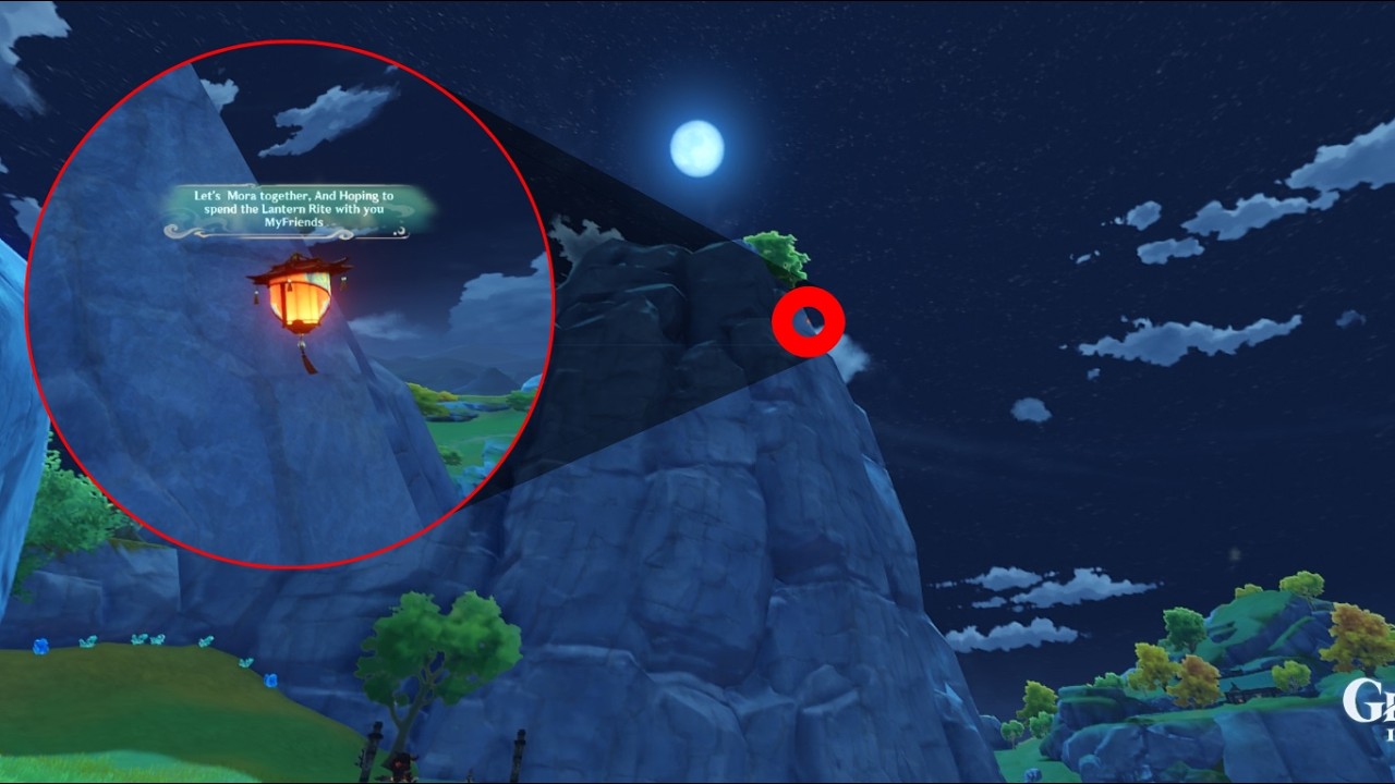 Hiding Gift Lanterns in diabolical places for my friends to find | Aerostarts | Genshin Impact