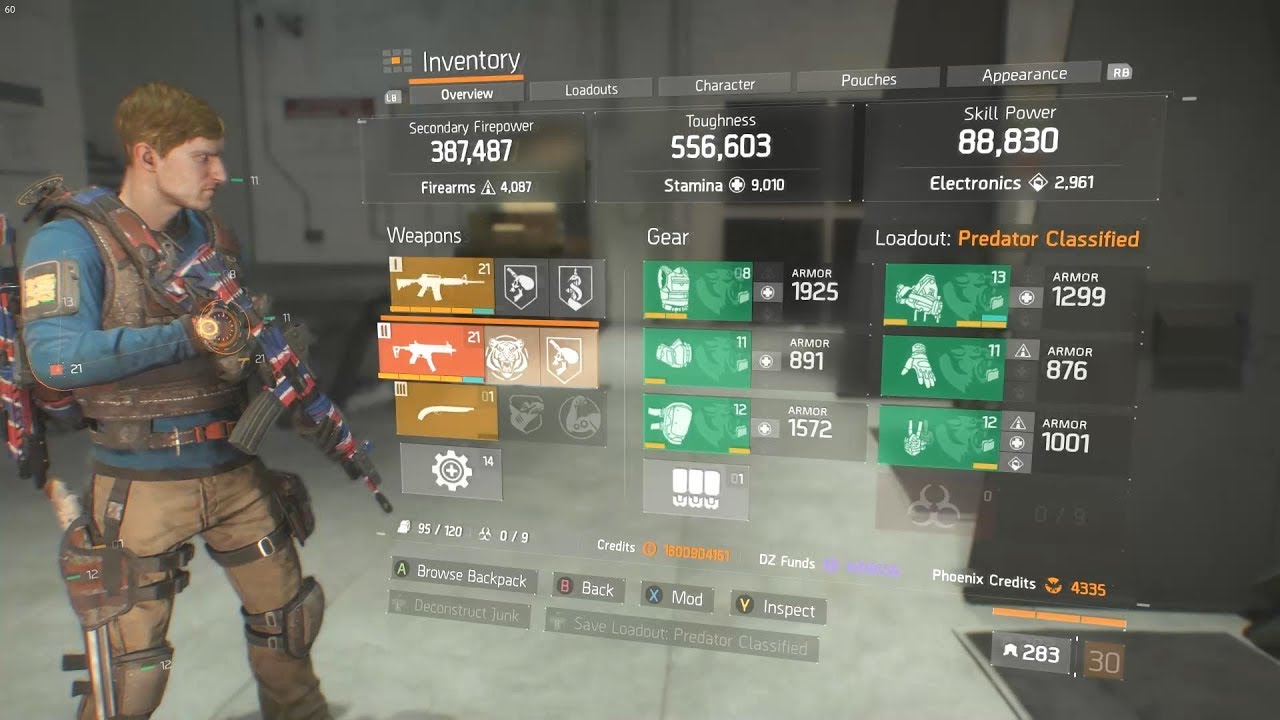 The Division 1.8 - Predator Classified Build Guide (PVE) 600K Bleeding Damange Max