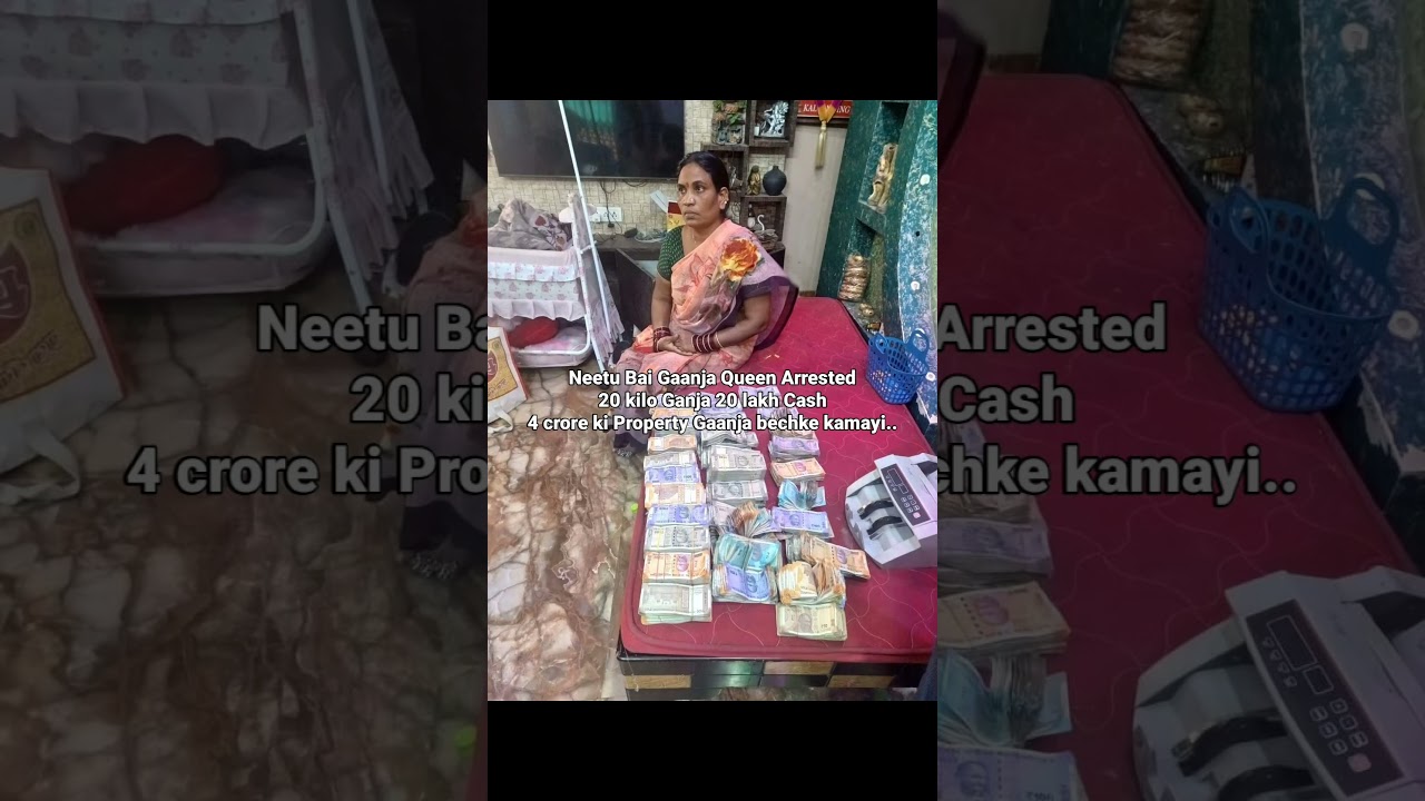 Neetu Bai, Ganja Queen Arrested #ganjaqueen #gaanja
