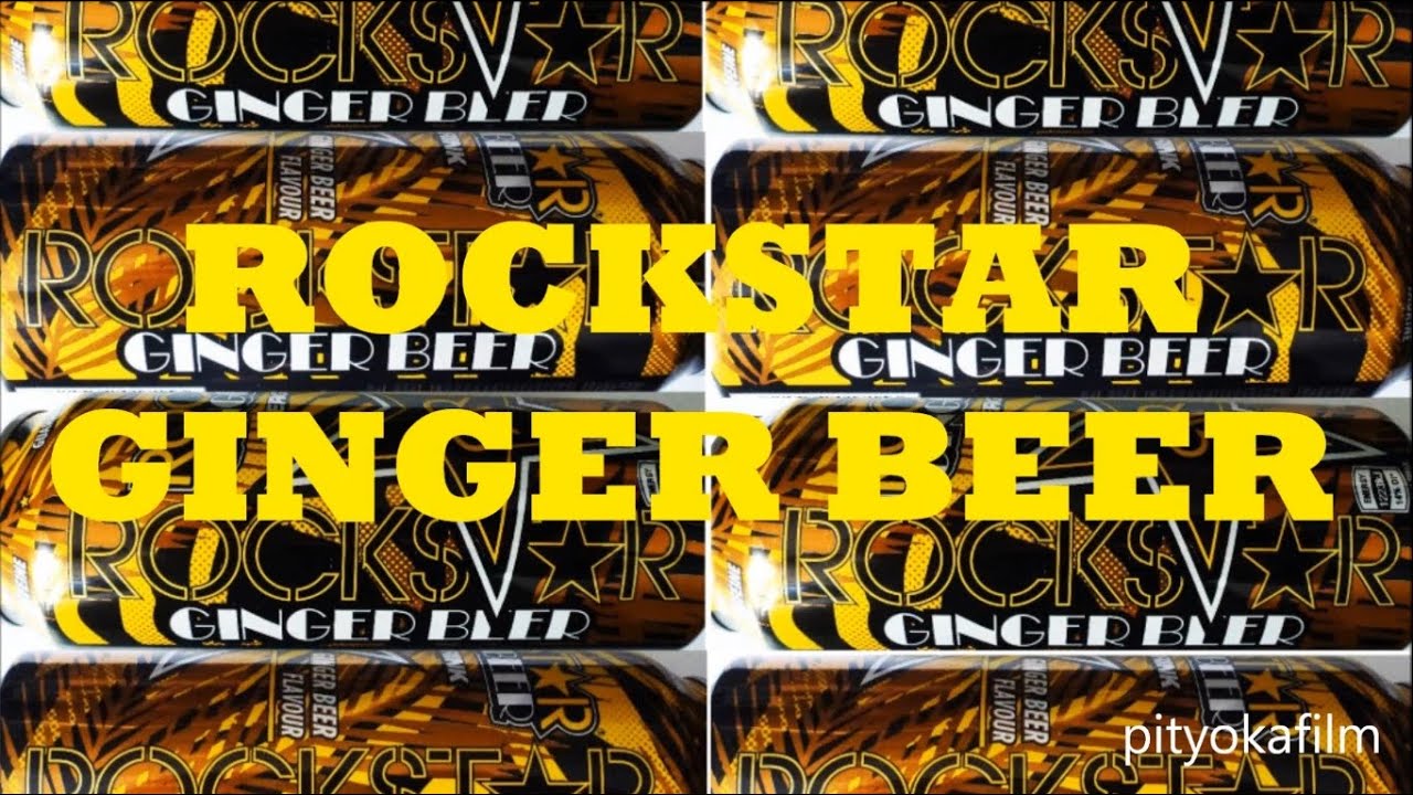 Rockstar Ginger Beer Energy Drink Test