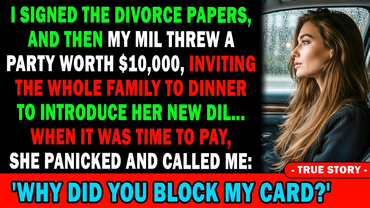 Just Got Divorced 💔 My Mil Threw A $10,000 Party🤑💵 And Shouted😡 