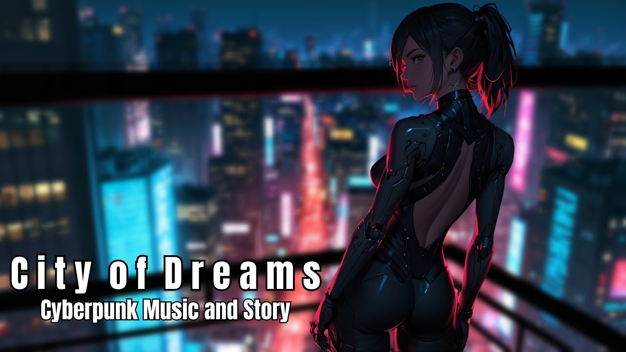 City Of Dreams-- 1 HR Cyberpunk music and story
