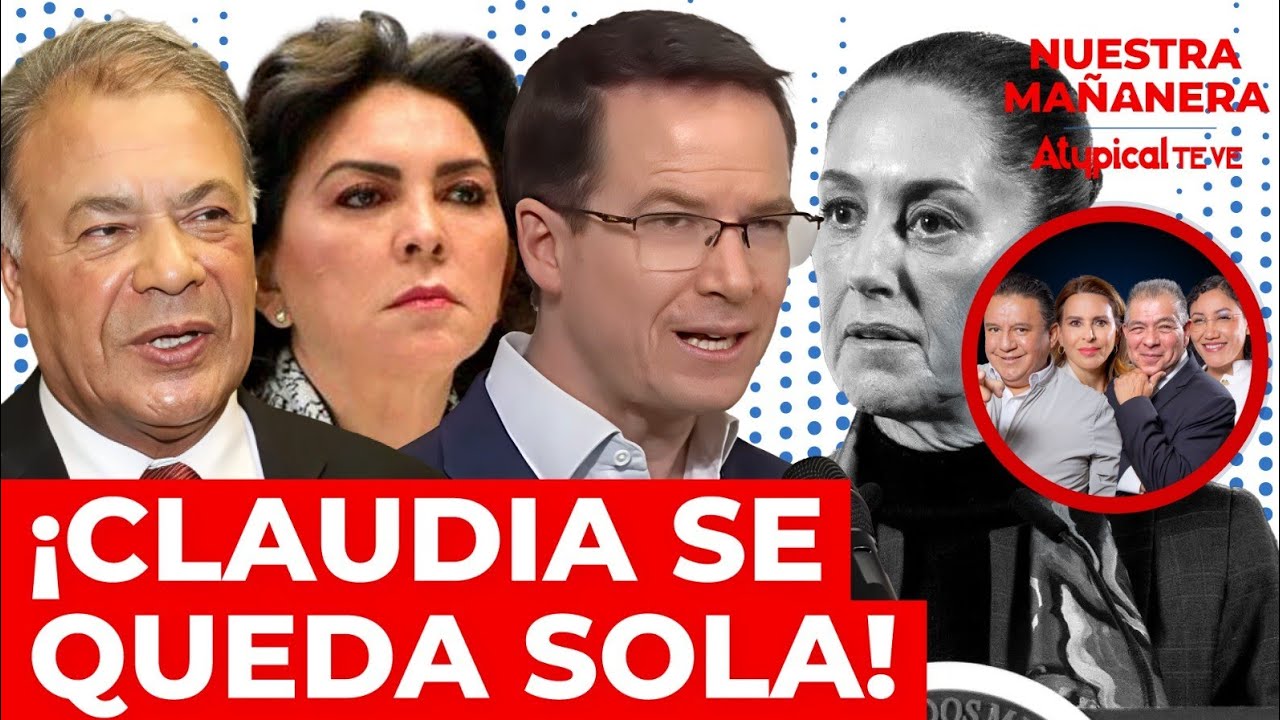 ¡SE QUEDÓ SOLA! El bloque de Sheinbaum se rompe: se une a PRI y PAN para frenar la reforma electoral