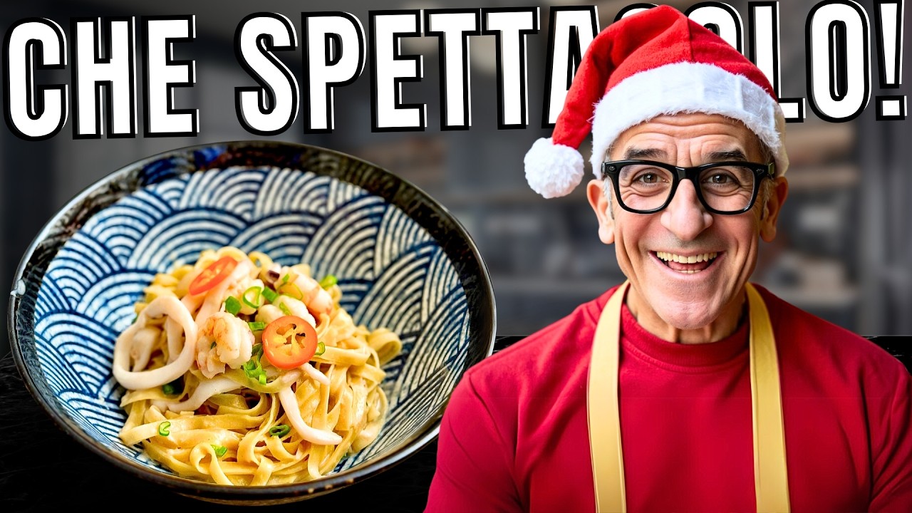 Non sai che fare a NATALE? Sorprendi con questo PRIMO DI MARE! Ricetta di Chef Max Mariola