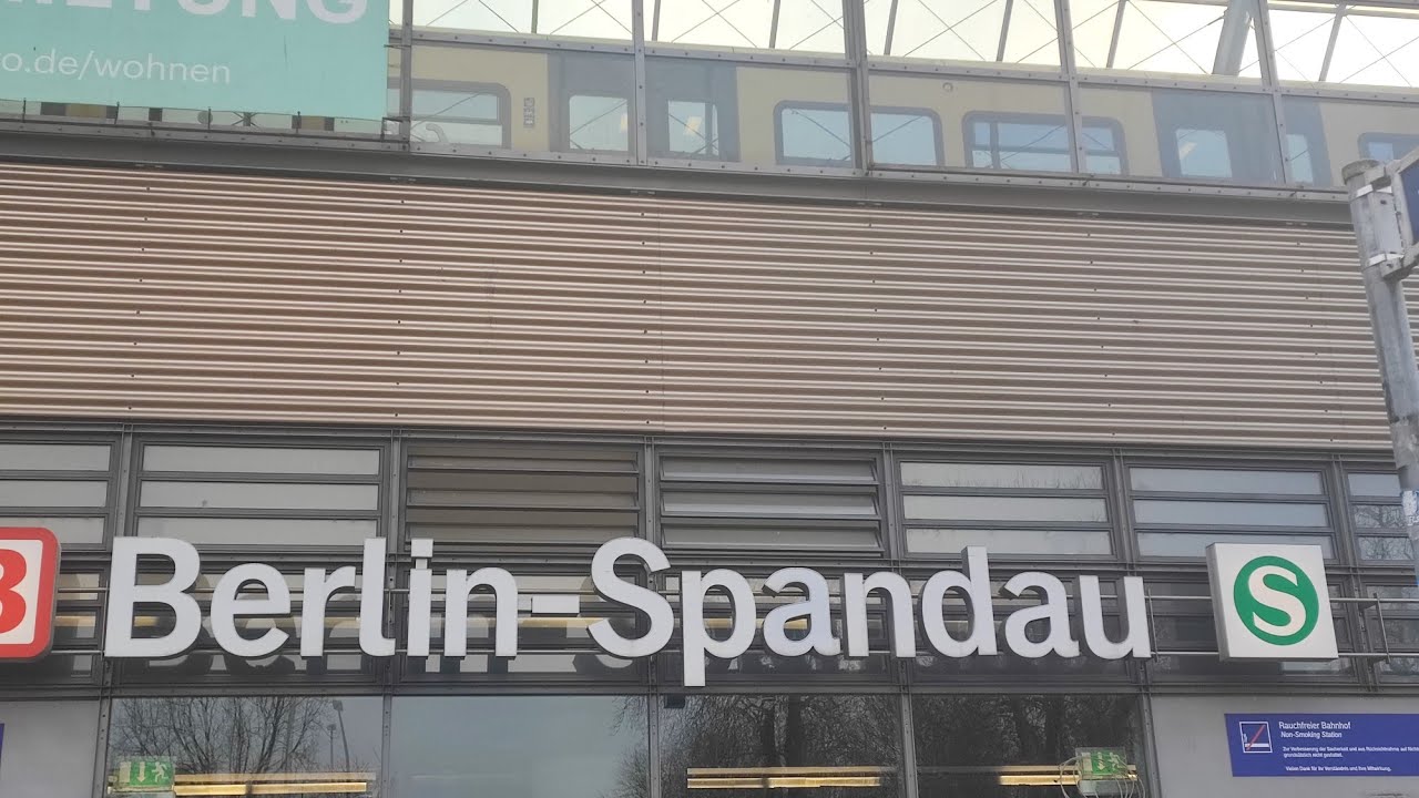 Bahnhof Spandau - ein kleiner Rundgang und Trainspotting