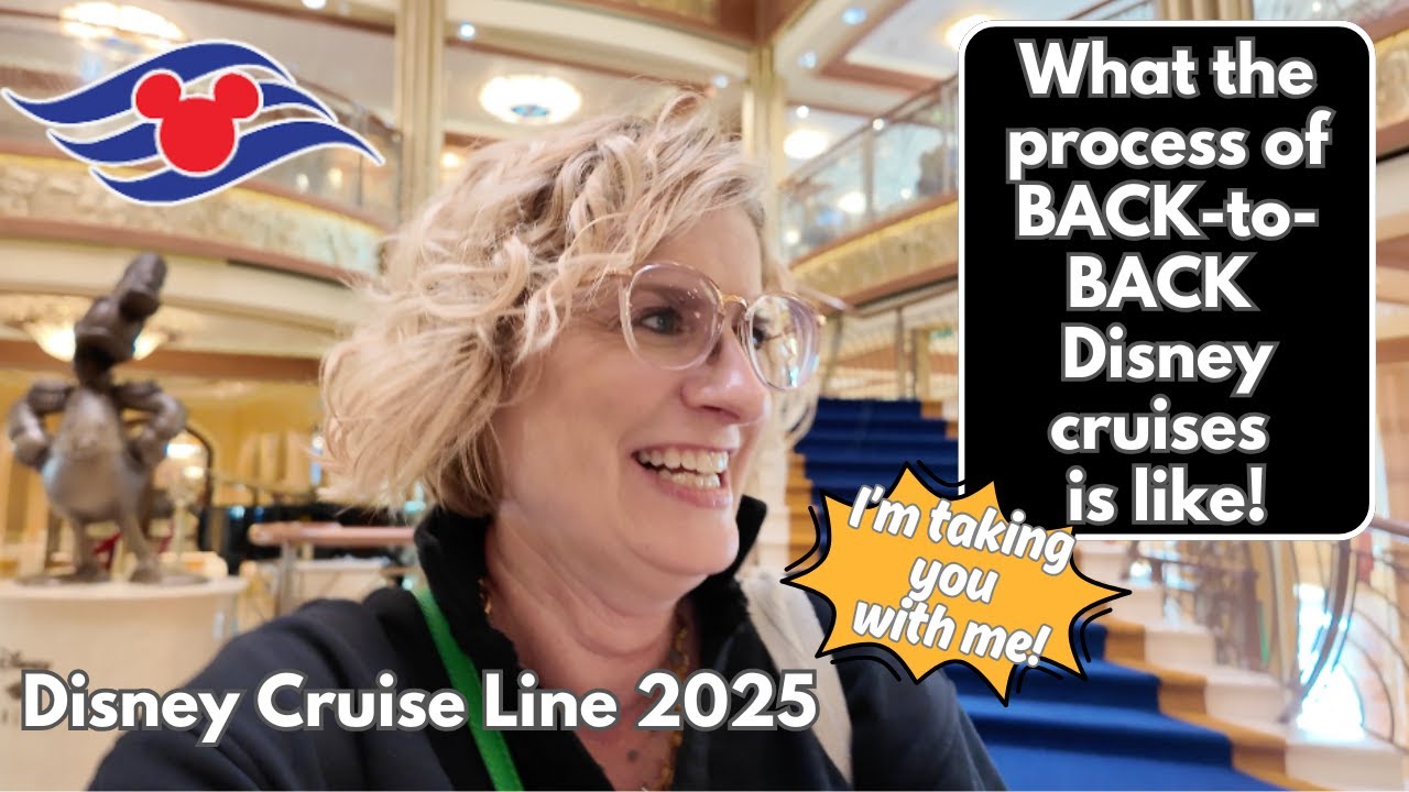 What BACK-to-BACK Turnaround Day is like on Disney Cruise Line! I'm taking you w/ me for EVERYTHING!