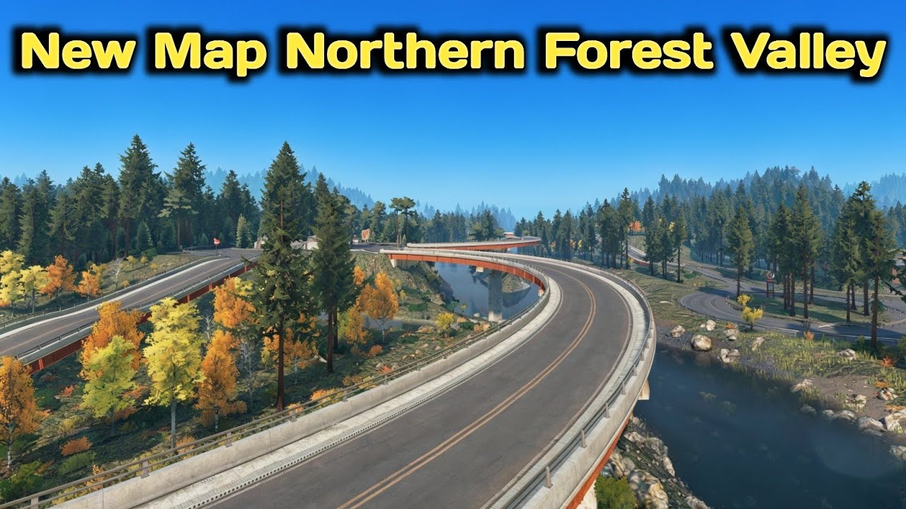 New Map Northern Forest Valley In SnowRunner Season 18