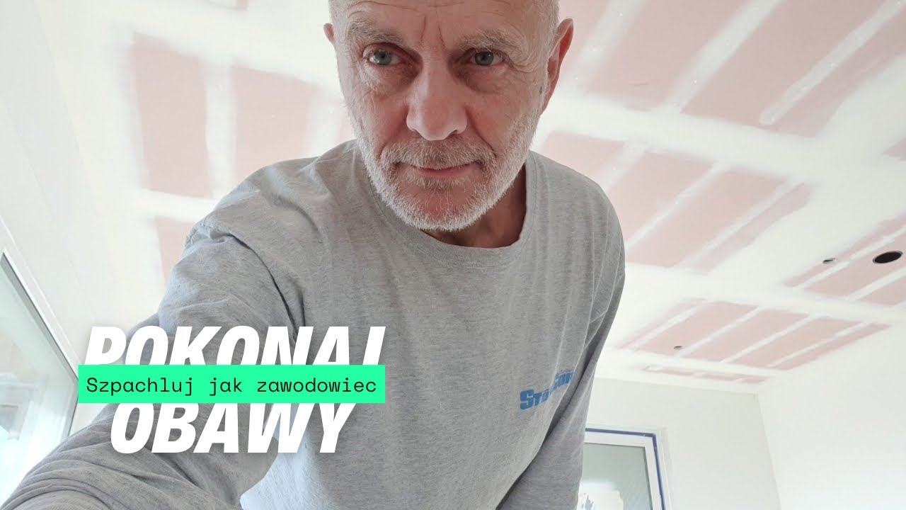 Pierwsze #szpachlowanie Q1 płyt gipsowo-kartonowych #krokpokroku 1/3