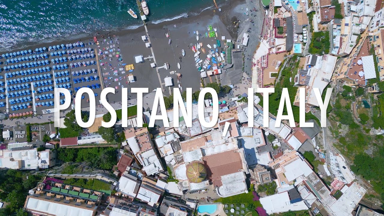 🇮🇹POSITANO - ITALY From Above: Filmed by Drone