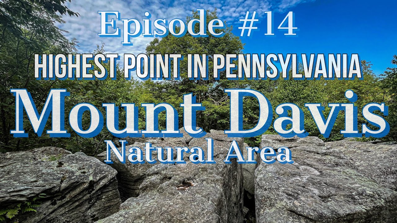 The Highest Point In Pennsylvania. Mt Davis. Great Views, Murders, and More!
