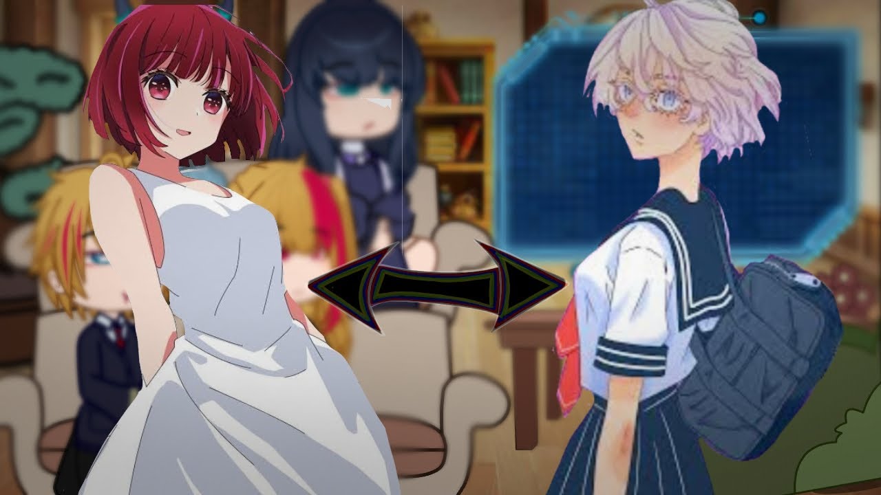 oshi no ko react to kana arima as senju//requested//°•tokyo revengers•°//oshi no ko//